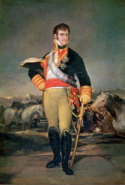 King Ferdinand VII by Francisco de Goya